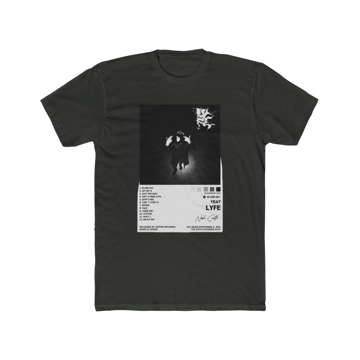 Yeat - Album T Shirt - alternate angle 5, merchandise