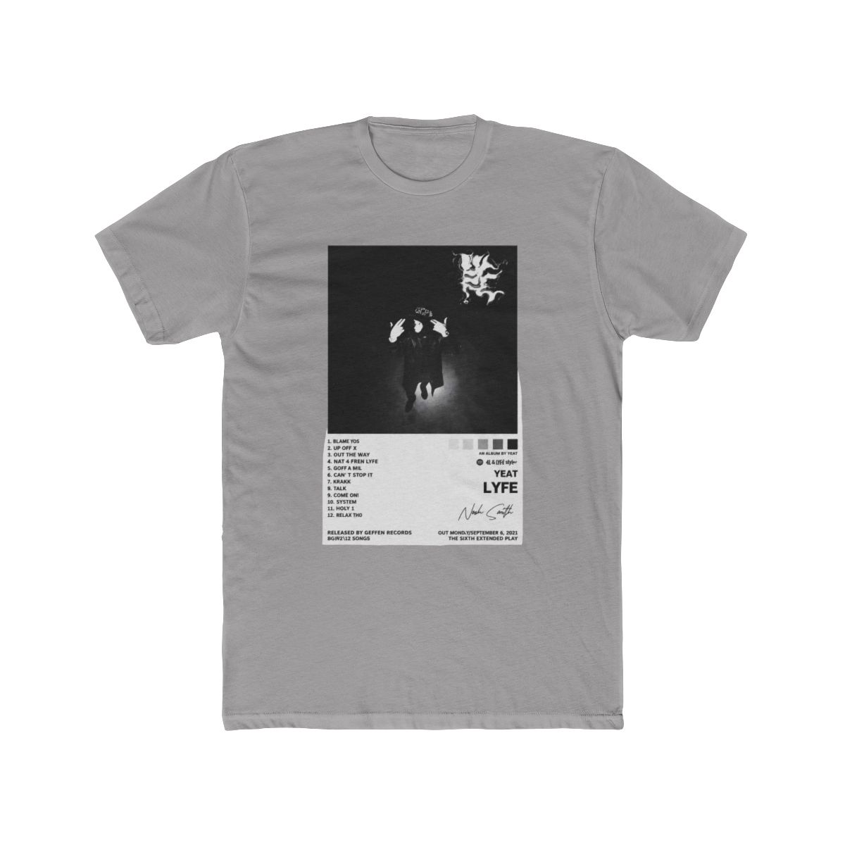 Yeat - Album T Shirt - Official T-Shirts merchandise