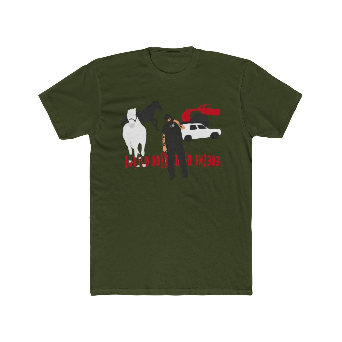 Yeat Lyfestyle Tee Album Merch T-Shirts Black - alternate angle 4, merchandise