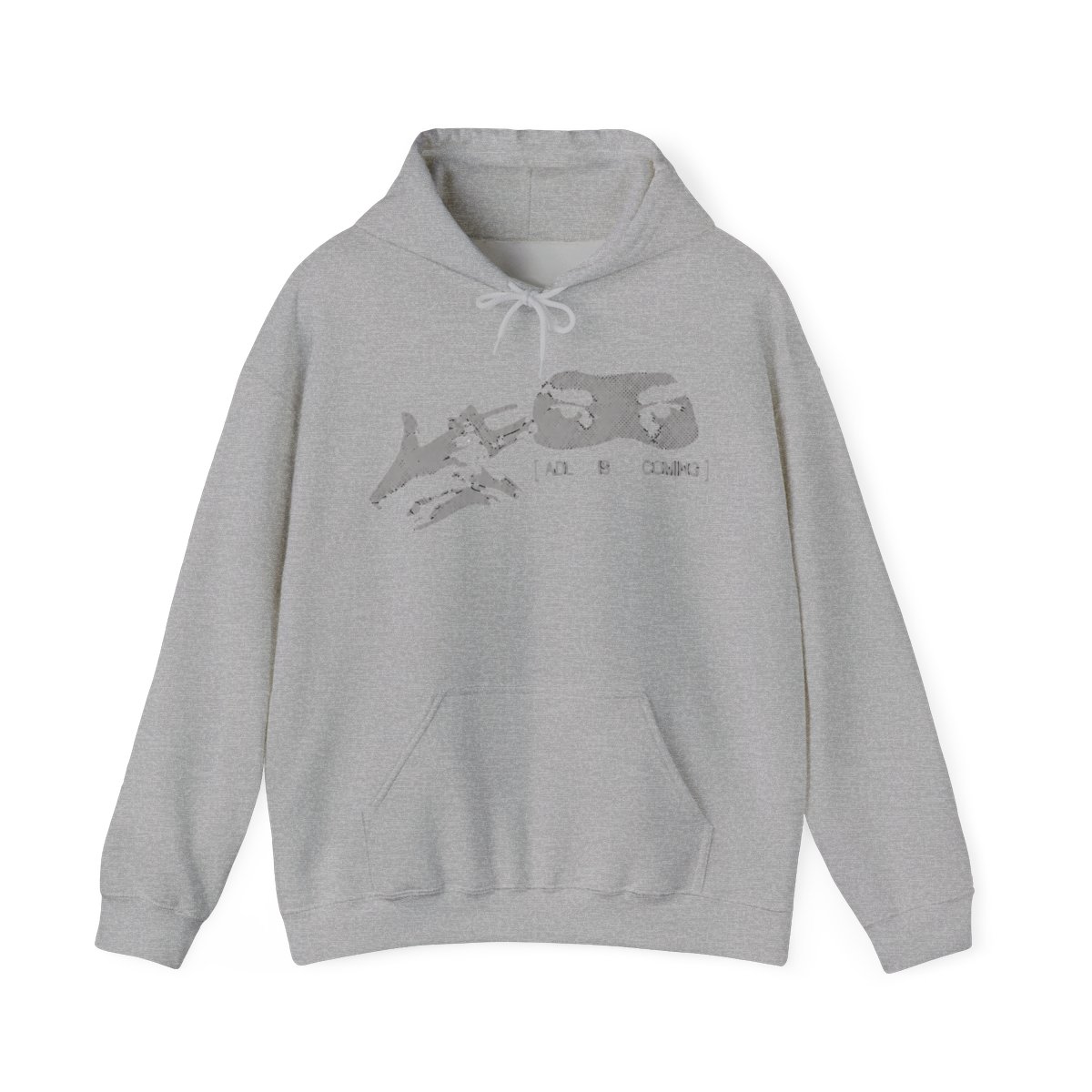 HOODIE - XXL [ADL IS COMING] by YEAT Black Cotton Pullover Hooded Hoodie - Official Hoodies merchandise