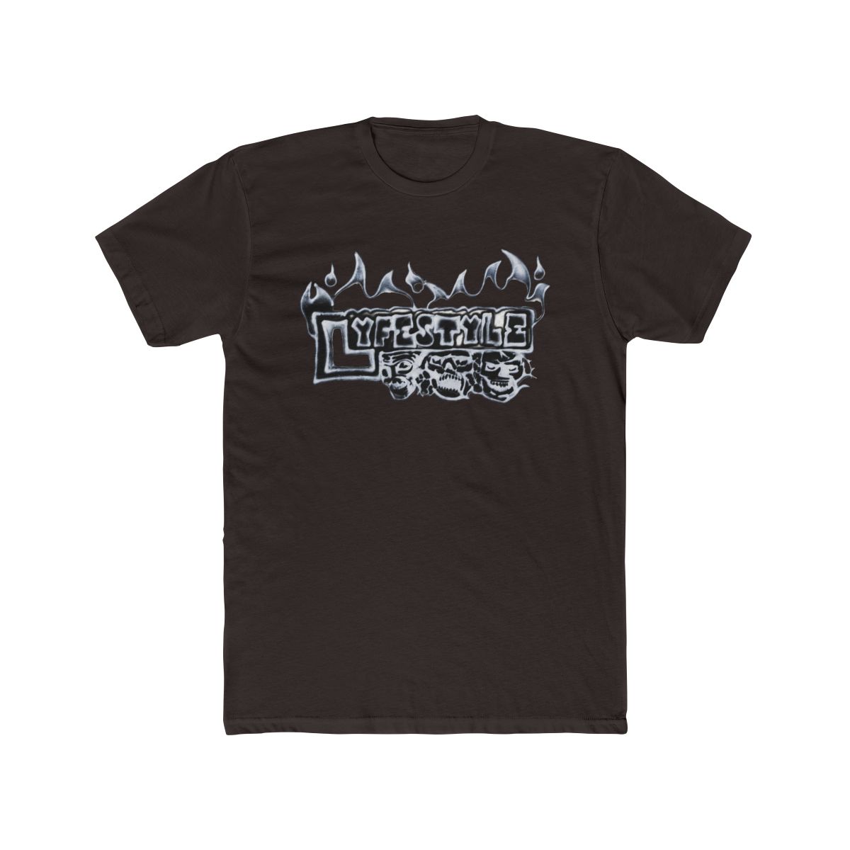 Yeat Lyfestyle Skull Tee Album Merch T-Shirts - alternate angle 2, merchandise