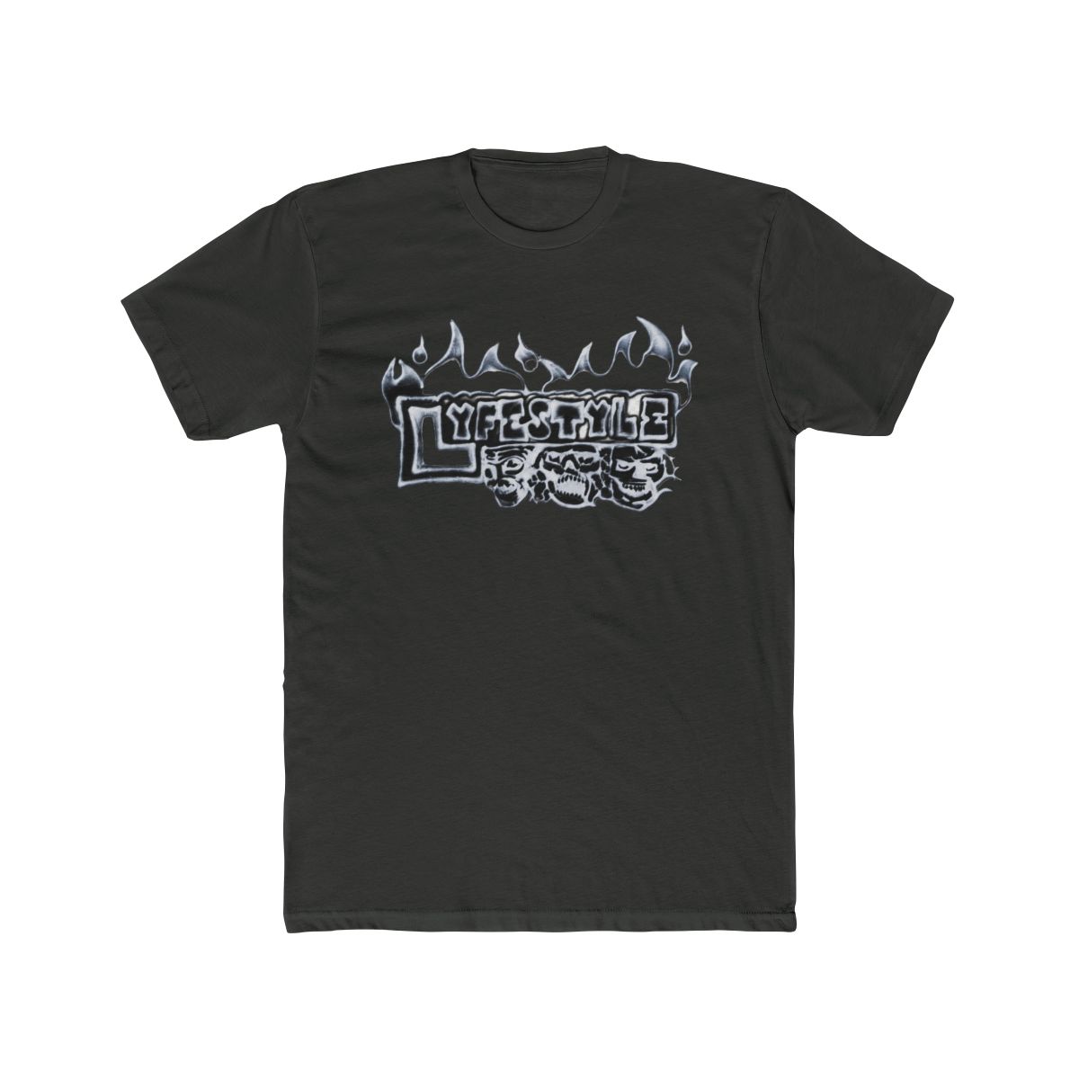 Yeat Lyfestyle Skull Tee Album Merch T-Shirts - alternate angle 5, merchandise