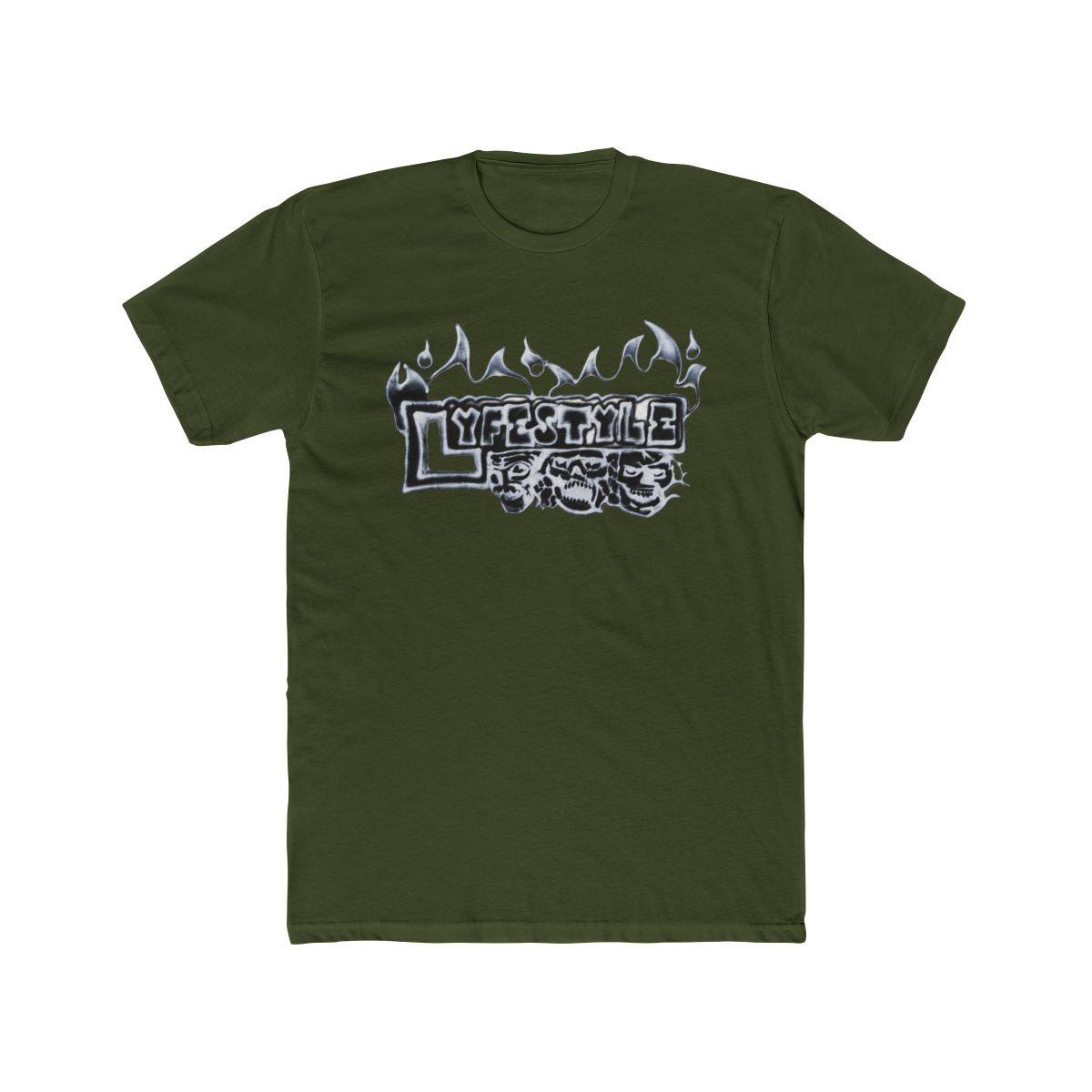 Yeat Lyfestyle Skull Tee Album Merch T-Shirts - alternate angle 4, merchandise