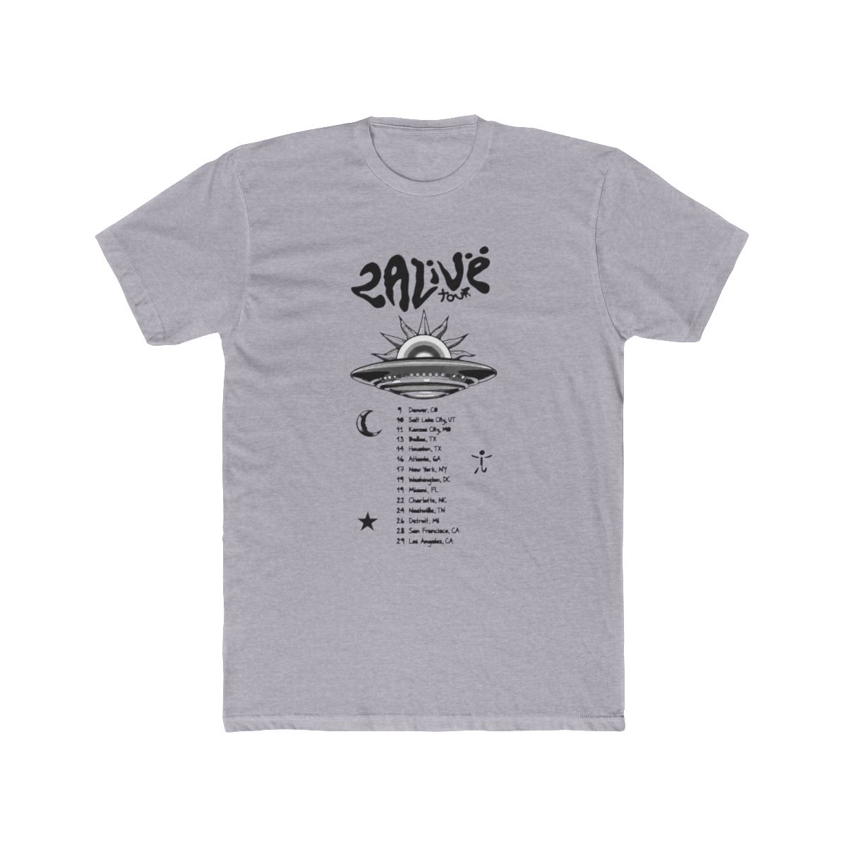 Yeat 2 Alivë Tour T Shirt merch (medium)