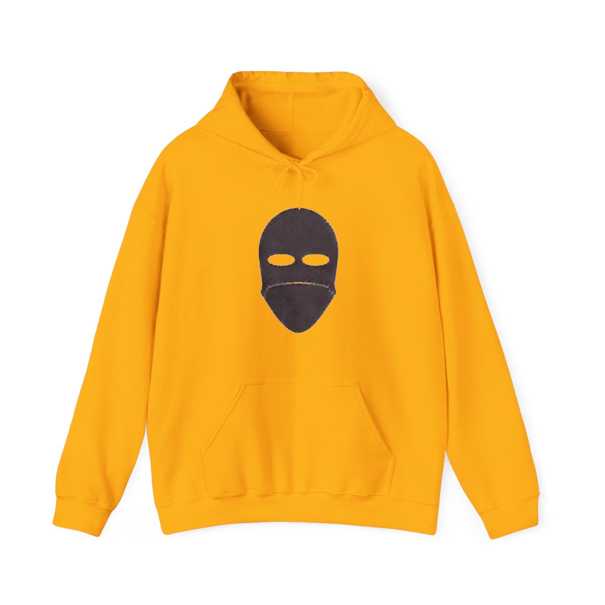 Yeat Merch Mask Black Hoodie | WHAT'S ON THE STAR? - alternate angle 2, merchandise